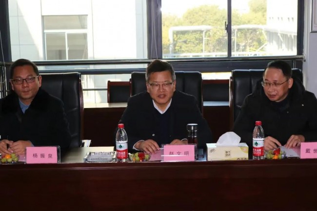 熱烈歡迎揚州大學領導蒞臨黄瓜小视频网站零輔食開展訪企拓崗活動